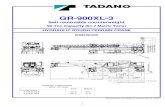 Tadano Global - Mobile cranes, Construction cranes, Crane ......- 33.2' or 58.1' (10.1 m or 17.7 m) bi-fold lattice jib (tilt type) - Outrigger extension length detector with 3.5o,
