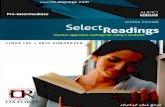 LINDA LEE+ ERIK GUNDERSEN · 2020. 5. 10. · Select Readings, Second Edition is a reading course for students of English. In Select Readings, Second Edition, high-interest, authentic