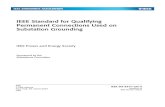 IEEE Std 837-2014, IEEE Standard for Qualifying Permanent ......IEEE Standard for Qualifying Permanent Connections Used on Substation Grounding Sponsored by the Substations Committee