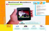 Rational Numbers MODULE 2 · 2018. 8. 29. · How can you use rational numbers to solve real-world problems? Rational Numbers 2 Get immediate ... Write each improper fraction as a