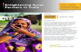 Enlightening Rural USE CASE Farmers in India agricultural … · 2020. 1. 31. · Ambuja’s main cement plant in Kodinar, Gujarat, ACF has been able to replicate their CSR efforts