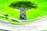 A Mental Health and Addiction Framework: A Whānau Ora …„nau... · 2019. 5. 2. · Exemplar 2 Hua Oranga ... Primary health and cross-sector workforces. The education, training