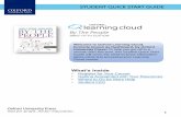 STUDENT QUICK START GUIDE By The People · 2021. 1. 13. · STUDENT QUICK START GUIDE: GETTING ACQUAINTED WITH YOUR RESOURCES What You Will Find in Your Course Learning Cloud for