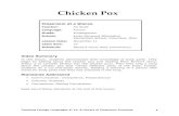Chicken Pox - Learner · 2019. 12. 20. · begin by talking about the chicken pox and reading Marc Brown’s story, Arthur a la varicelle (Arthur has the chicken pox). Then they sing