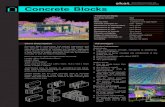 Concrete Blocks - Humanitarian Library...Concrete Blocks Technical Data Short Description Concrete block construction has gained importance and has become a valid alternative to fired