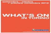 WHAT’S ONdoc/whats-on... · 2012. 8. 9. · ZOOM • MITO Settembre Musica dal 5 al 23 settembre, sesta edizione in contemporanea a Torino e Milano • Degas.Capolavori dal Musée