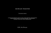 OCEAN WAVES - Universiteit Utrechtswart104/owaves_docs/o... · 2015. 8. 13. · Rossby waves will be studied; they are discussed in the courses ’Dynamical Mete-orology’ and ’Dynamical