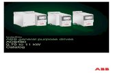 Low voltage AC drives ABB general purpose drives 0.75 to 11 ......ACS480 general purpose drive is part of ABB’s all-compatible drives portfolio designed to offer not only a technically