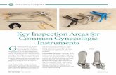 Key Inspection Areas for Common Gynecologic Instruments · 2018. 3. 19. · 82 Communiqué MAY / JUNE 2017 by ic chult Instrument hisperer Key Inspection Areas for Common Gynecologic