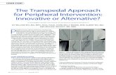 The Transpedal Approach for Peripheral Intervention ... · tiple comorbidities, including hypertension (HTN), diabetes mellitus (DM), coronary artery disease, heart failure with ejection
