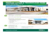 FOR LEASE PREMIER OFFICE & TECHNOLOGY PARK 4050 PREMIER … · 2018. 8. 3. · 4050 PREMIER DRIVE HIGH POINT, NC 27265 PROPERTY OVERVIEW Premier Office & Technology Park is an office
