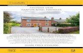 Fieldside View, Ganton Road, Foxholes · 2020. 10. 13. · GANTON ROAD, FOXHOLES GUIDE PRICE £550,000 A superb village smallholding consisting of a high specification family home