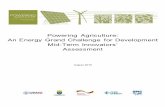 Powering Agriculture: An Energy Grand Challenge for … · 2016. 10. 17. · AFDB African Development Bank AOR Agreement Officer’s Representative ... creative approach to applying