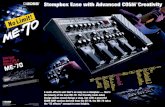 A multi-effects unit that's as easy as a stompbox — that's ...cms.rolandus.com/assets/media/pdf/me_70_brochure.pdfA multi-effects unit that's as easy as a stompbox — that's the