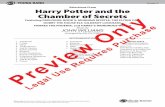Selections From Harry Potter and the Chamber of Secrets · 2016. 11. 13. · Harry Potter and the Chamber of Secrets . Featuring PROLOGUE: BOOK II, MOANING MYRTLE, THE FLYING CAR,