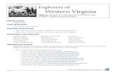 The West Virginia Encyclopedia - Explorers of Western Virginia · 2019. 1. 24. · graphic organizer, articles from e-WV: The West Virginia Encyclopedia. 1. Print a copy of the following