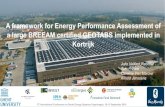A framework for Energy Performance Assessment of a large … · 2019. 9. 26. · (REHVA Guidebook no. 20) 1. A framework for the energy performance assessment GEOTABS building defining