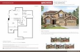 THE DAWSON - Richmond American Homes · 2018. 2. 6. · The Dawson is a beautiful two-story home that greets you with a dramatic staircase and two-story living room. Another highlight