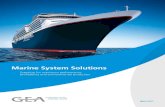 Marine System Solutions - ShipServ...2018/10/11  · 4 · MARINE SYSTEM SOLUTIONS Air-conditioning GEA compressors are ideal for air-conditioning on large vessels such as cruise ships,
