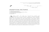 ADAPTIVE FILTERS - Welcome to the INFN Roma Home Page · 2004. 12. 2. · ADAPTIVE FILTERS 7.1 State-Space Kalman Filters 7.2 Sample-Adaptive Filters 7.3 Recursive Least Square (RLS)