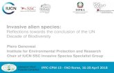 Invasive alien species - IPPCInvasive alien species. IPPC-CPM 13 - FAO Rome, 16-20 April 2018. Piero Genovesi. Institute for Environmental Protection and Research Chair of IUCN SSC
