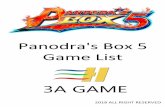 Panodra's Box 5 Game List · 2018. 12. 10. · Page1 Page6 1 The King of Fighters 97 51 The King of Fighters 2002 Plus 2 The King of Fighters 98 52 Cth2003 3 The King of Fighters
