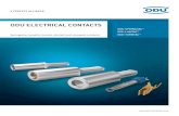 ODU ELECTRICAL CONTACTS · OUR COMPETENCE. YOUR BENEFIT. ODU is a global leader in the development and production of high performance contacts for electrical connector technology.
