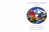 Faith Development Prospectus 2015 2016 · 2015. 9. 24. · turning points on the path to spiritual authenticity. It is based on the work of 14 spiritual development theorists, including