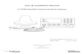 User & Installation Manual...This is a User & Installation Manual for LT-3100 Satellite Communications System, or LT-3100 system. The The manual is primarily intended for installers