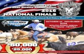 NATIONAL FINALS - Poker Rodeopokerrodeo.com/assets/finalsflier.pdf · 2016. 8. 25. · TOP QUALITY In conjunction with the Professional Bull Riders BlueDEF Tour Welcome to the Poker