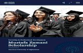 Investing in Professional Development Mustafa Zamani ......2020/07/02  · Seven recipients of the Mustafa Zamani Scholarship in Kabul received fully funded PMP certification training