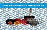 Air pressure components · 9753034730 Connection: M22 x 1,5. Cut-out pressure: 8,1 +/- 0,2 bar, IT 0504A 00001 with tire inflation connection 9753034740 Connection: M22 x 1,5. Cut-out