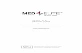 USER MANUAL - Game Ready · 2020. 10. 26. · The Med4 Elite User Manual may be updated from time to time. The most current version of the . User Manual can be found online in various