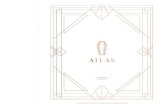 #atlasbarsg · 2019. 8. 13. · ATLAS G&T elevated london dry gin, ATLAS burma tonic, fresh citrus a bright and spirited classic for when the sun shines on london Gin Tonica islay