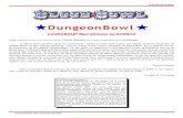 DungeonBowl - Meroux Model Kit · 2015. 6. 23. · DUNGEON BOWL DungeonBowl LUTECECUP MaJ Version au 07/05/12 (Règles adaptées à partir de celles écrites par Jervis Johnson pour