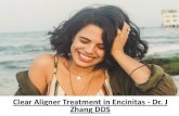 Clear Aligner Treatment in Encinitas - Dr. J Zhang DDS