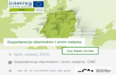 City Water Circles 2020.. - Interreg CENTRAL EUROPE · 2020. 6. 10. · URBANI METABOLIZAM. TAKING COOPERATION FORWARD 6 6 Urbani vodni sustav Najveći problemi sustava s aspekta