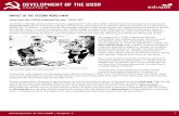 IMPACT OF THE SECOND WORLD WAR · 2018. 11. 12. · 1 CHAPTER evelopment of the USSR Chapter 3 IMPACT OF THE SECOND WORLD WAR How was the USSR affected by war, 1939-45? As Hitler`s