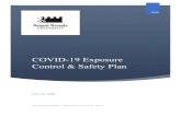COVID-19 Exposure Control & Safety Plan · Royal Roads University • Lead the overall RRU response to COVID-19 • Provide for the health and safety of all employees, students, visitors