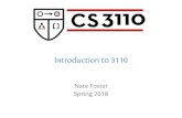 Introduction to 3110 - Cornell UniversityC#3.0 [2007], Java 8 [2014], LISP [1958] •Type inference C++11 [2011], Java 7 [2011] and 8, ML [1990] •What's next? Why study functional