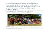 Interim Performance Evaluation: Increasing Economic and ...Interim Performance Evaluation: EMPOWER Project ii Acknowledgments The evaluator would like to extend sincere thanks to the