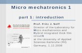 Prof. Fritz J. Neff L M H S - hs-karlsruhe.denefr0001/ENSMMlessonsFJN/engl... · 2008. 12. 3. · Prof.Fritz J. Neff, Steinbeis TZ Mechatronik Karlsruhe 13 µ-Elektronik is a homologic