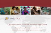 BRAND ACCOUNTABILITY · 2015. 11. 13. · How the FLA works •Mulitstakeholder initiative – Safe space •Brand accountability •Integrate labor compliance into supply chain management