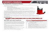 998777 RL25U Web · 2020. 8. 25. · • Sprinkler systems—this pump does not deliver enough pressure for sprinkler applications ... matic back-up system and/or an alarm should