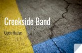 Creekside Band · 2019. 9. 5. · Band Website - oﬃcial platform for information Band calendar is visible on the website home page (scroll down) Parents should sync the calendar