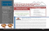 February 2017 PROFESSIONAL ESTIMATOR Denver, Chapter 5...American Society of Professional Estimators (ASPE), American Railway Engineering & Maintenance-of-Way Association (AREMA),