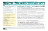 January 2021 Bulletin Newsletter PUB-CF-034 01/2021 E Bulletin Newsletter · 2021. 1. 20. · Volume 10, Issue 01 January 2021 Environmental Loans E-Bulletin Newsletter Page 2 The