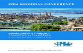 IPBA REGIONAL CONFERENCE · 2013. 9. 12. · Please complete the registration form until 20 September 2013 and return it to the following address: IPBA Midyear Meeting 2013, c/o MME