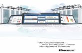 with SmartZone Power Management Solutions · 2014. 12. 3. · A Total End-to-End Power Monitoring Solution Panduit SmartZone™ Solutions comprise a powerful, centralized, and granular
