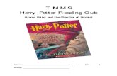 TMMS Harry Potter Reading Club · 2020. 4. 20. · Harry Potter Mania - A cloze activity Harry Potter is a series of seven fantasy novels written (1) British author J. K. Rowling.